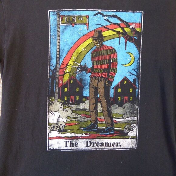 The Nightmare On Elm Street Shirt Men's Medium Black Freddy Kruger The Dreamer - Picture 2 of 7